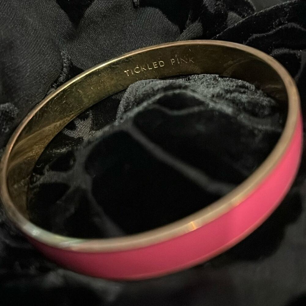 Kate Spade Pink and Gold Bangle